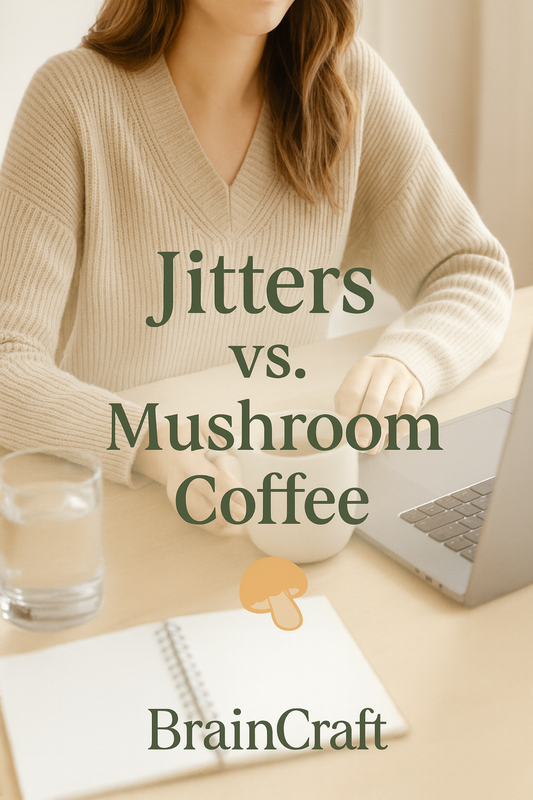 🌱 Morning Brain Hacks: How Mushroom Coffee & Nootropic Gummies Can Transform Your Day
