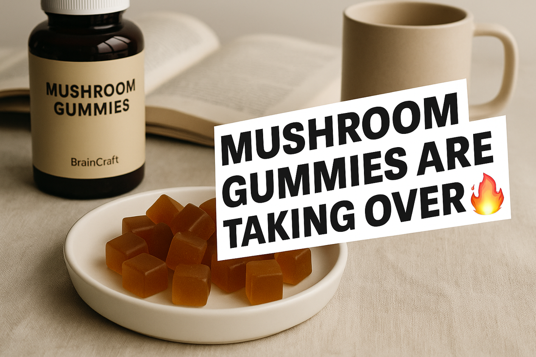 The Rise of Mushroom Gummies – Wellness Made Easy