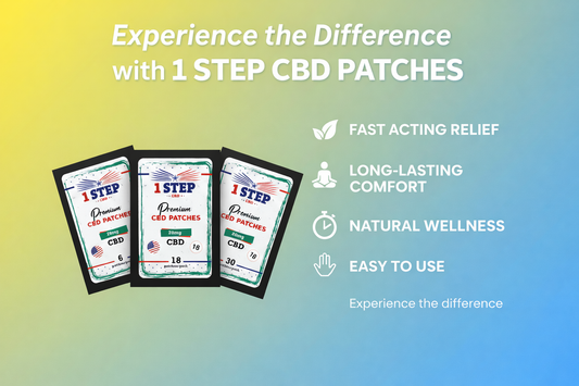 1 Step CBD Patches UK | Long Lasting Transdermal CBD | BrainCraft