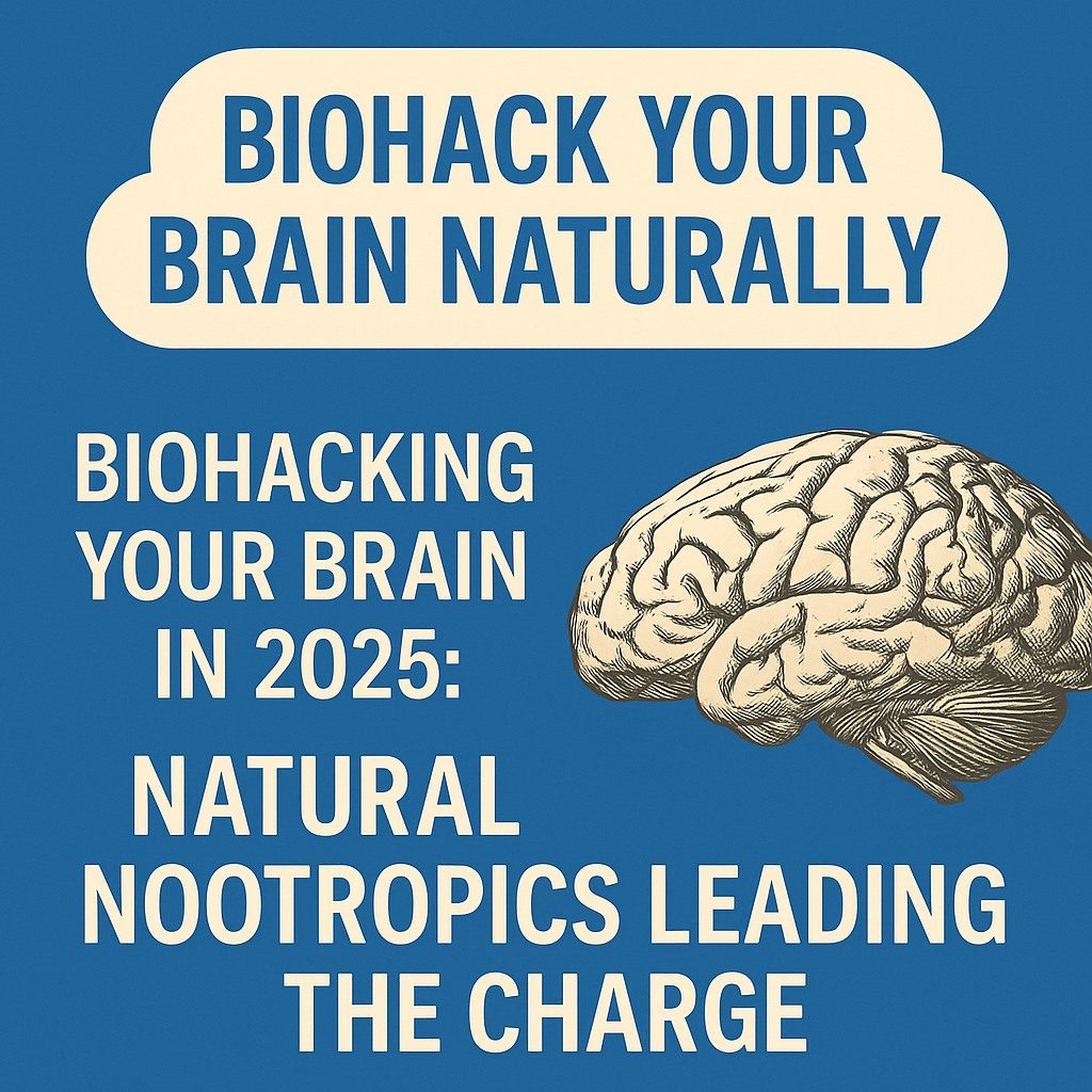 Biohacking Your Brain in 2025: Natural Nootropics Leading the Charge