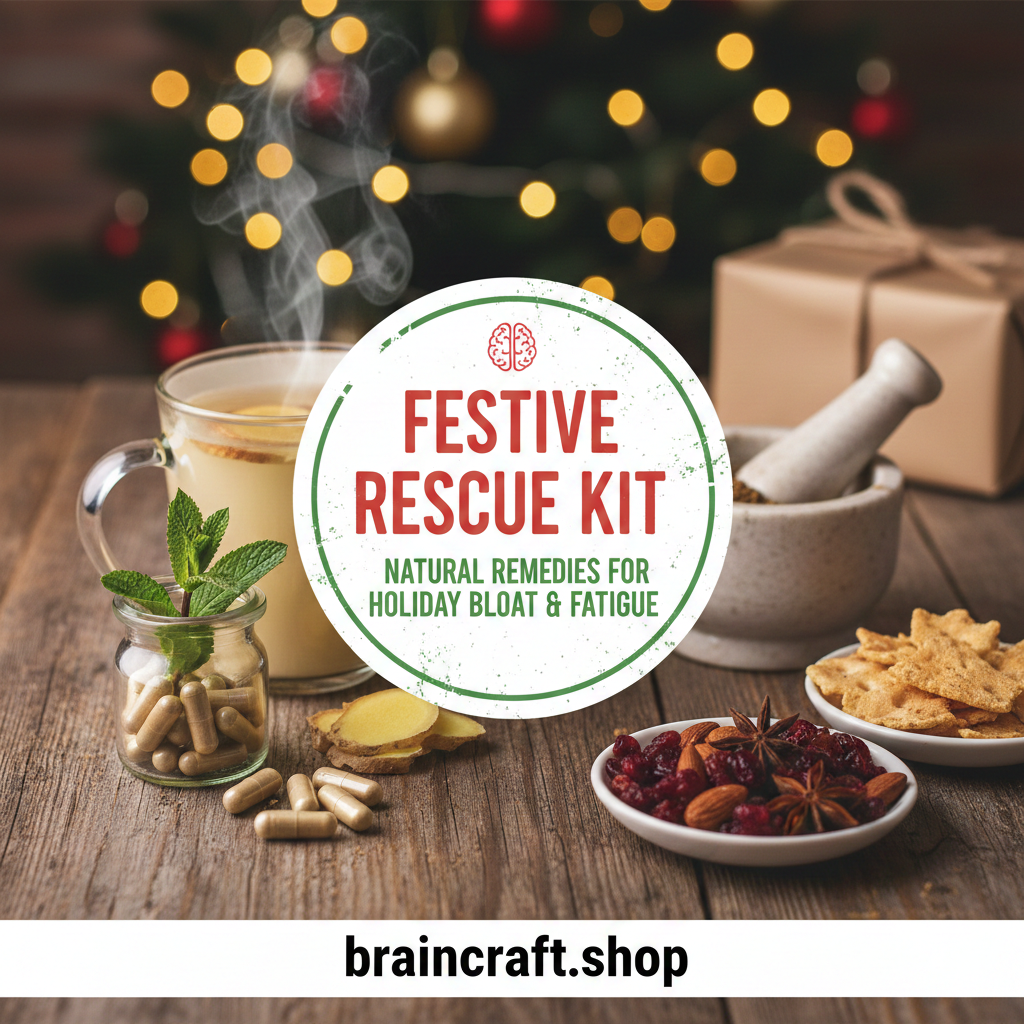 Beat the Holiday Burnout: Natural Remedies for Tiredness and Bloating