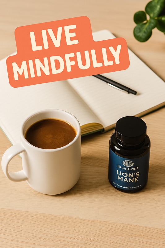 Mindful Living with Mushroom Coffee & Lion’s Mane