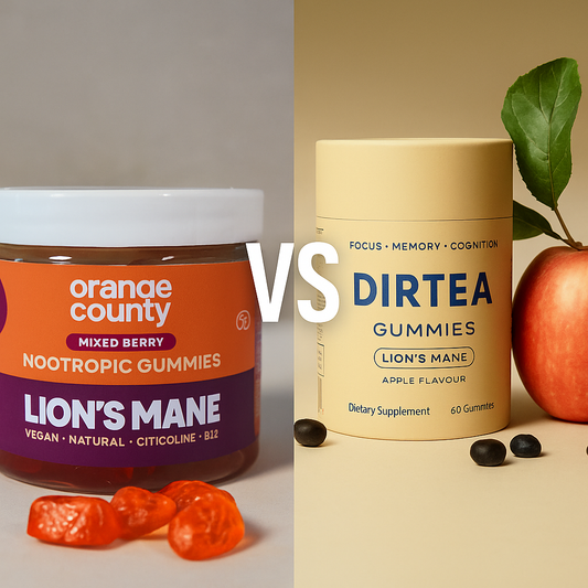 🧠 Orange County vs DIRTEA: The Real Lion’s Mane Showdown