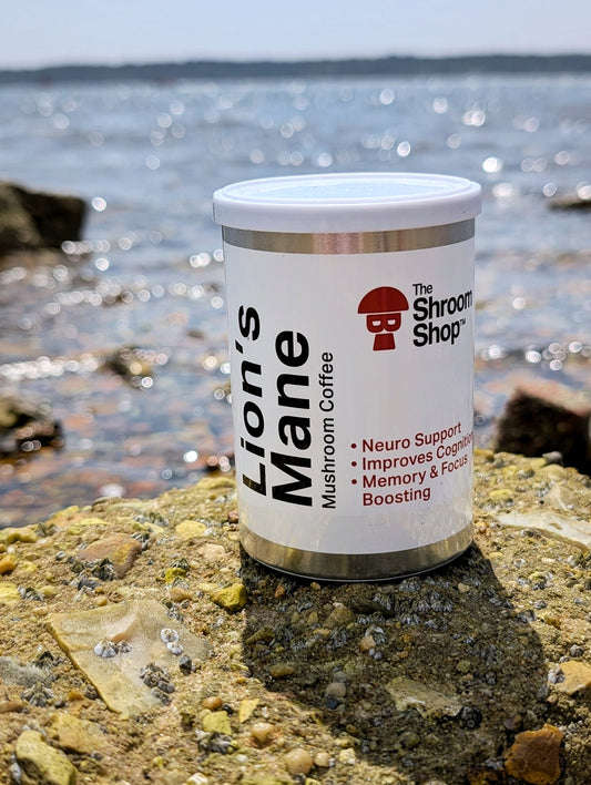 The Shroom Shop 30000mg Adaptogenic Lions Mane Nootropic Coffee - 100g