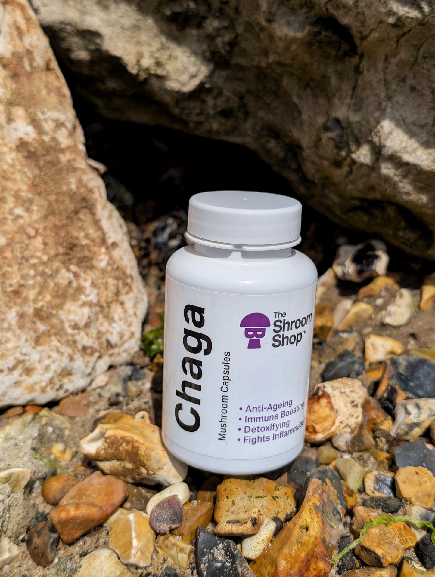 The Shroom Shop Chaga Mushroom 45000mg Capsules - 90 Caps