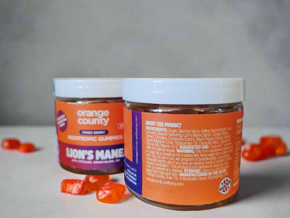 Ingredients on the bottle